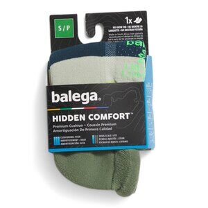 BALEGA Grey Multi Hidden Comfort No Show Tab Socks